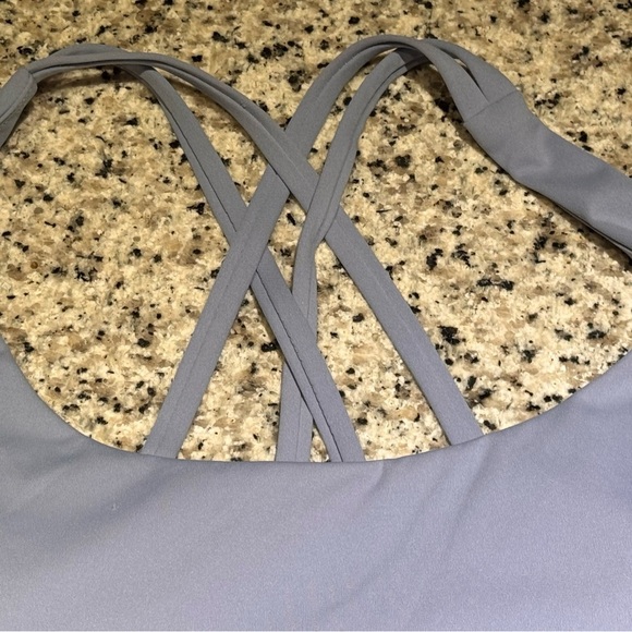 Periwinkle Blue Sports Bra - Picture 3 of 6